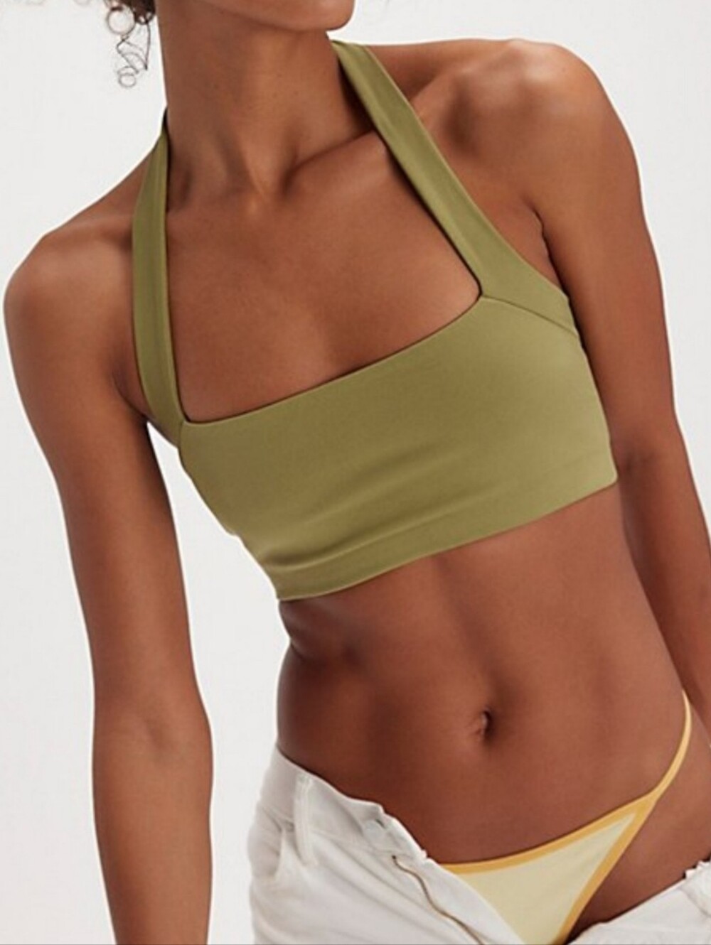 Free People Intimately Margot Seamless Halter Bralette